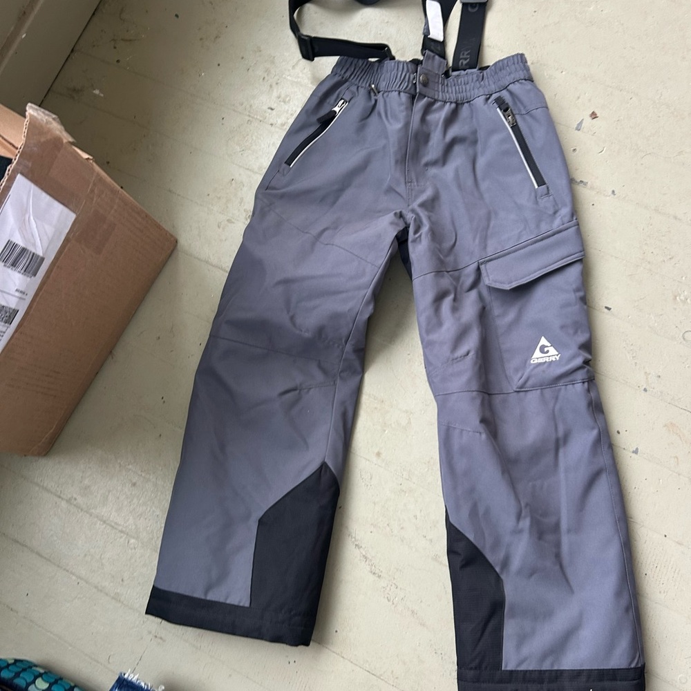 Kid’s Gray Outdoor Pants